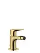 AXOR-HG-AXOR-Citterio-E-Einhebel-Bidetmischer-mit-Hebelgriff-und-Zugstangen-Ablaufgarnitur-Polished-Gold-Optic-36121990 gallery number 1